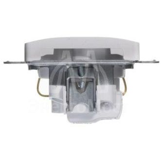 Механизм розетки 1-м СП Glossa 16А с заземл. бел. SchE GSL000143