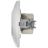 Розетка 1-м СП Кварта 10А IP20 без заземл. бел. IEK ERK13-K01-10-DM