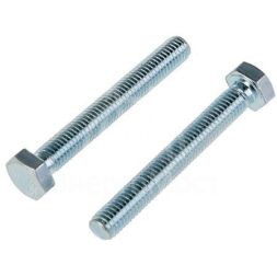 Болт DIN933 с шестигранной головкой М6х80 оцинк. (уп.8шт) Tech-KREP 102965