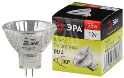 Лампа галогенная GU4-MR11-35W-12V-30Cl ЭРА C0027362