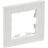 Рамка 1-м BRITE РУ-1-Бр бел. рифленый IEK BR-M12-51-K01