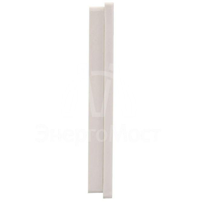 Рамка 1-м BRITE РУ-1-Бр бел. рифленый IEK BR-M12-51-K01