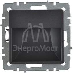 Подсветка светодиодная BRITE встраив. ПЛ20-БрЧ черн. IEK BR-FL20-K02