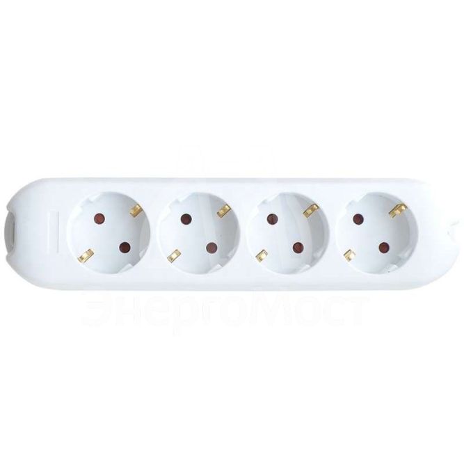 Колодка удлинителя 4G-SMART 4-м 5340 16А с заземл. IN HOME 4690612010472