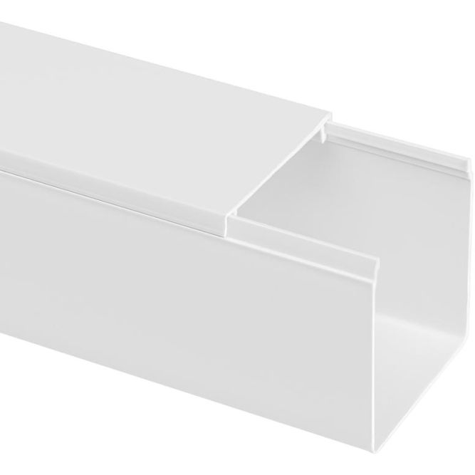 Кабель-канал 40х40 L2000 пластик бел. TOKOV ELECTRIC TKE-KK-40-40-2000-WH