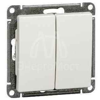 Механизм выключателя 2-кл. СП W59 10А IP20 10AX бел. SchE VS510-252-1-86