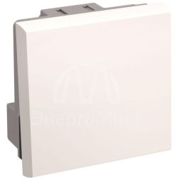 Выключатель 1-кл. 2мод. СП Праймер 10А IP20 ВКО-21-00-П бел. IEK CKK-40D-VO2-K01