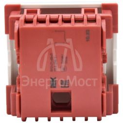 Выключатель 1-кл. 2мод. СП Праймер 10А IP20 ВКО-21-00-П бел. IEK CKK-40D-VO2-K01