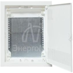 Щит слаботочный встраив. Nova 2 габарит IP41 с метал. перфорированной дверью EKF nv-mb-pmd-2