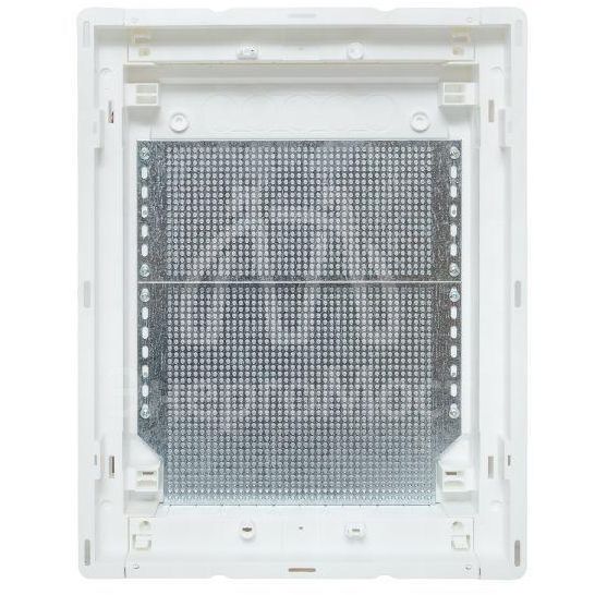 Щит слаботочный встраив. Nova 2 габарит IP41 с метал. перфорированной дверью EKF nv-mb-pmd-2