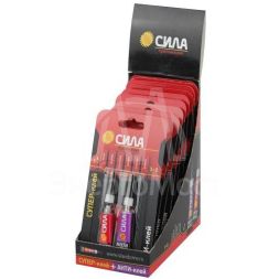 Супер-клей сверхпрочный 3г+антиклей СИЛА C0039400