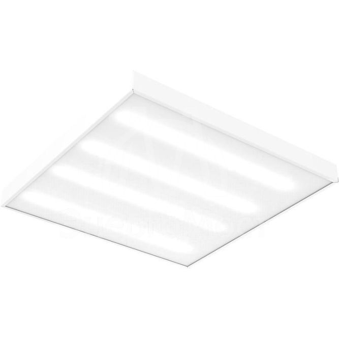 Светильник светодиодный MIR 595х595х50 35Вт 3500лм 4000К IP40 офисный встраив. накладной с рассеив. призма (аналог ЛВО) Gauss G1-A0-00070-01G03-2003540