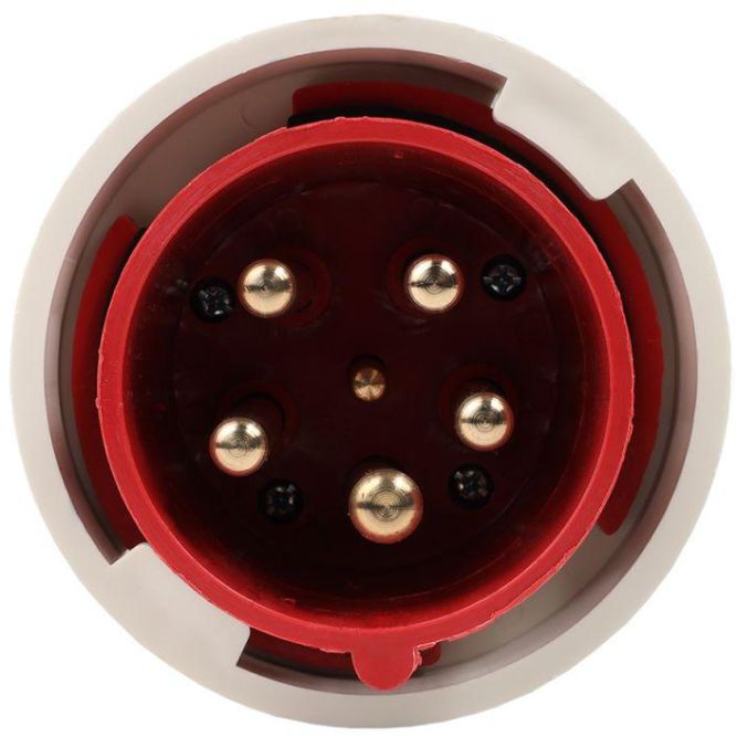 Вилка кабельная 035 63А 380AC 3P+PE+N 6ч IP67 КЭАЗ 222743