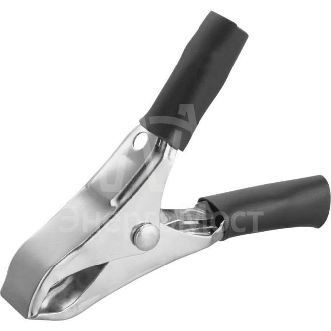 Зажим &amp;quot;крокодил&amp;quot; 10А 80 856 OAC-10A-50-B25 черн. ОНЛАЙТ 80856