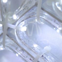 Фигура из дюралайта &amp;quot;Снежинка&amp;quot; 55смх55см 28Вт 220В IP44 бел. NEON-NIGHT 501-334