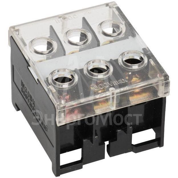 Терминал клеммный БЗД-3 до 10.0кв.мм 50А PROxima EKF bzd-10003