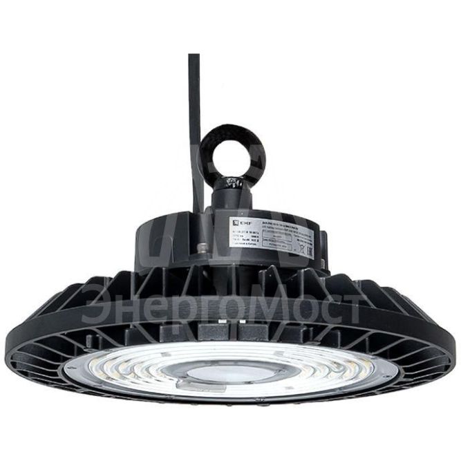 Светильник светодиодный промышленный для высоких пролетов ДСП-2102 150Вт 90град. 5000К IP65 EKF HIL-2102-150-90-5000
