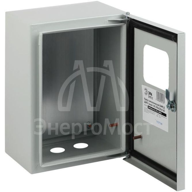 Корпус металлический ЩМПг (окно)-00 290х220х175 IP54 NO_SIMPLE_STM_SHMPg(okno)-00_IP54 ЭРА Б0041659