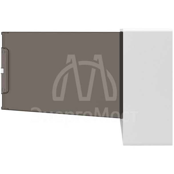 Щиток настенный 18мод. IP41 с тонированной дверцей с 2 шинами PEN на 8+10 отверст. бел. DKC F18W1WD