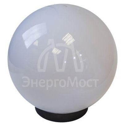 Светильник садово-парковый Шар D200мм E27 бел. НТУ 01-60-201 ЭРА Б0048735