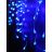 Гирлянда &amp;quot;Бахрома&amp;quot; OIC080B-C-E-31V 80 син. светодиодов 2х0.48м 20 нитей 16/48/40/24см с контроллером соединяемая до 10шт. уличная SHLights 4690601049797