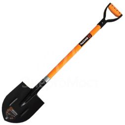 Штыковая лопата Вихрь, фиберглассовый черенок