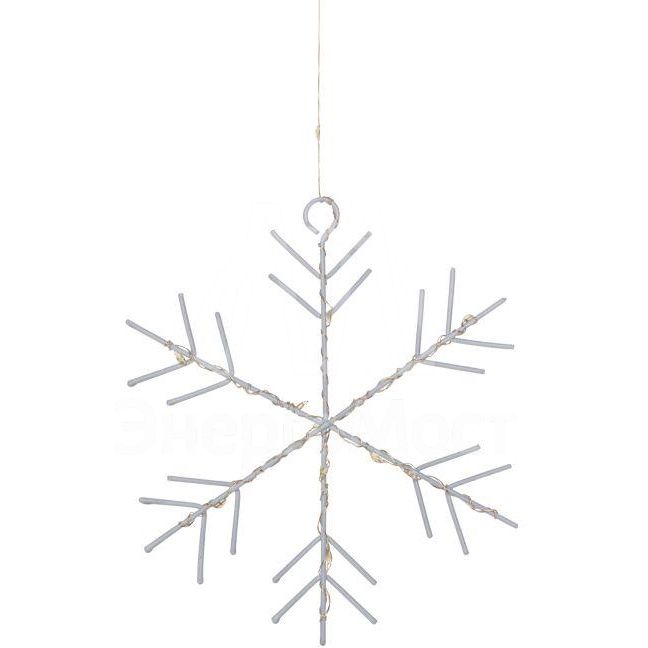 Гирлянда светодиодный занавес из росы с фигурами снежинок IP20 USB + пульт управления бел. Neon-Night 315-845