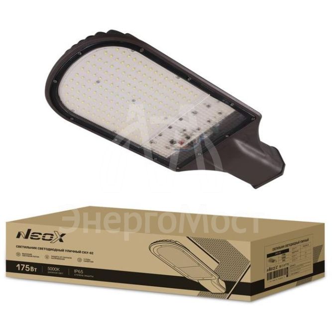 Светильник светодиодный уличный СКУ-02 175Вт 230В 5000К 18375лм 105лм/Вт IP65 NEOX 4690612038285