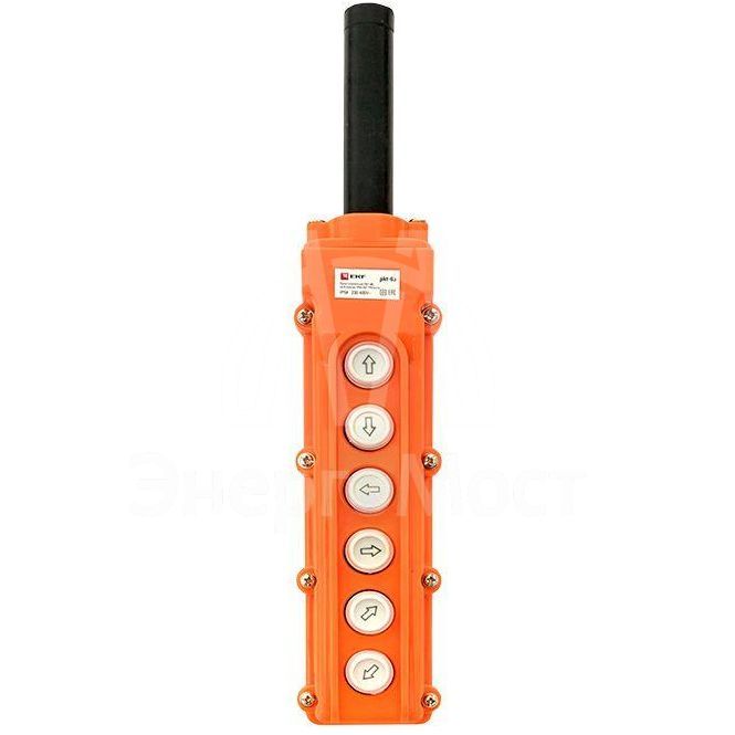 Пульт кнопочный ПКТ-63 на 6 кнопок IP54 PROxima EKF pkt-63