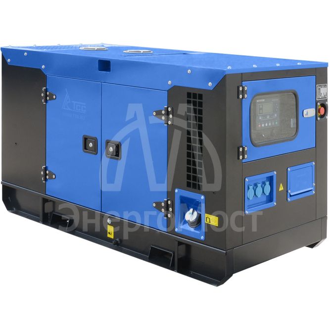 Дизельный генератор ТСС АД-10С-230 в шумозащитном кожухе