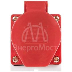 Розетка наружн. уст. 32А 380В 3P+РЕ+N IP44 (125) EKF ps-125-32-380