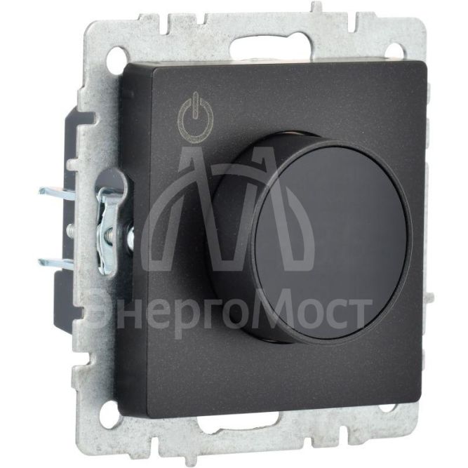 Термостат электронный с индикацией BRITE СП IP20 ТС10-1-БрЧ черн. IEK BR-RT11-K02