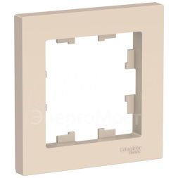 Рамка 1-м AtlasDesign беж. SchE ATN000201