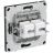 Розетка компьютерная 2-м KANT RJ45 кат.5E без шторки черн. уголь DKC 7012664