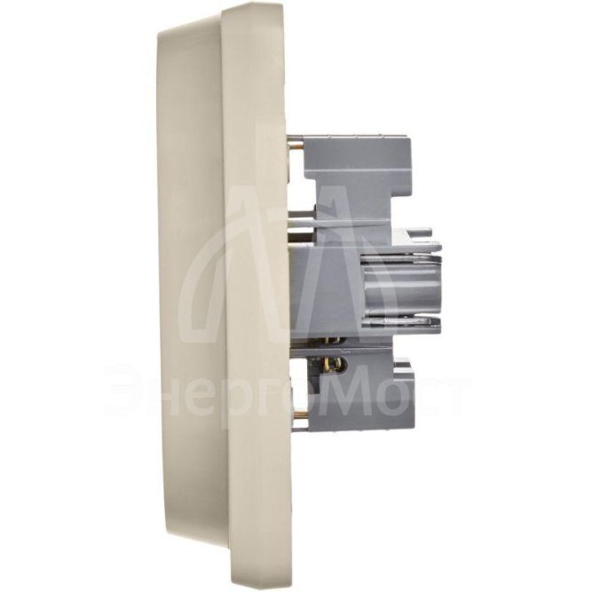 Розетка Inspiria 16А 250В 2х2P+E немецк. стандарт сл. кость Leg 673751