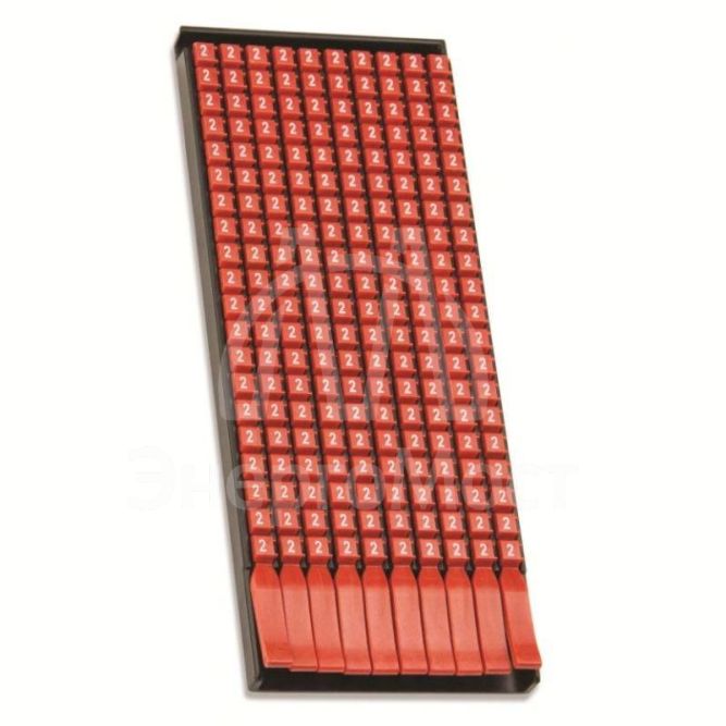 Маркер для кабеля 0.5-1.5мм символ &amp;quot;T&amp;quot; (уп.200шт) DKC MKCTS1