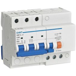 Выключатель автоматический дифференциального тока 3п C 20А 30мА тип AC 6кА NB1L-40 (R) CHINT 198031