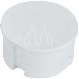 Коробка распаячная СП 80х40 КМ41024 для полых стен (метал. лапки. с крышкой) IEK UKG01-080-040-000-M