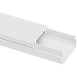 Кабель-канал 20х10 L2000 пластик бел. TOKOV ELECTRIC TKE-KK-20-10-2000-WH