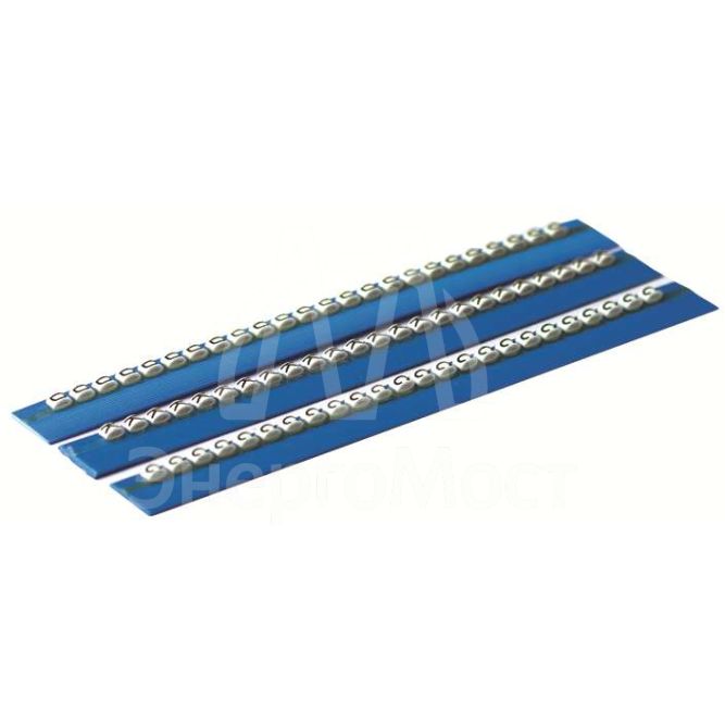 Планка маркировочная 3мм &amp;quot;.&amp;quot; черн./бел. (уп.5шт) DKC BL117G14BW