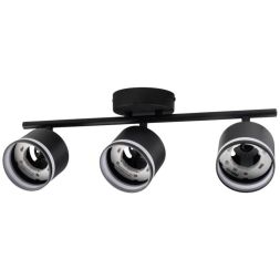 Светильник PCL-0703 max 20Вт (каждая лампа) 3xGX53 IP20 230В BL настен./потолочн. декор. под лампу JazzWay 5066847