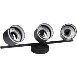 Светильник PCL-0703 max 20Вт (каждая лампа) 3xGX53 IP20 230В BL настен./потолочн. декор. под лампу JazzWay 5066847