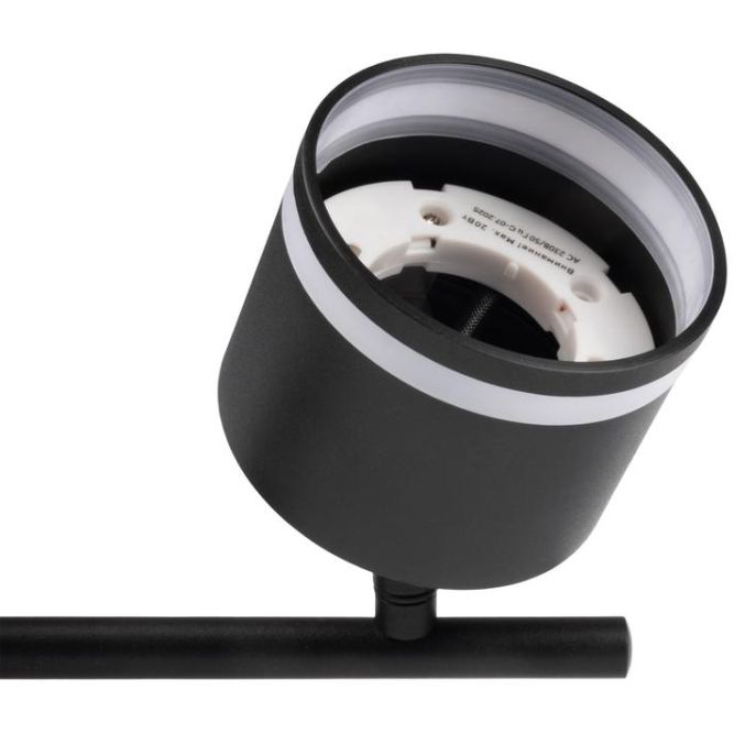 Светильник PCL-0703 max 20Вт (каждая лампа) 3xGX53 IP20 230В BL настен./потолочн. декор. под лампу JazzWay 5066847