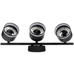 Светильник PCL-0703 max 20Вт (каждая лампа) 3xGX53 IP20 230В BL настен./потолочн. декор. под лампу JazzWay 5066847