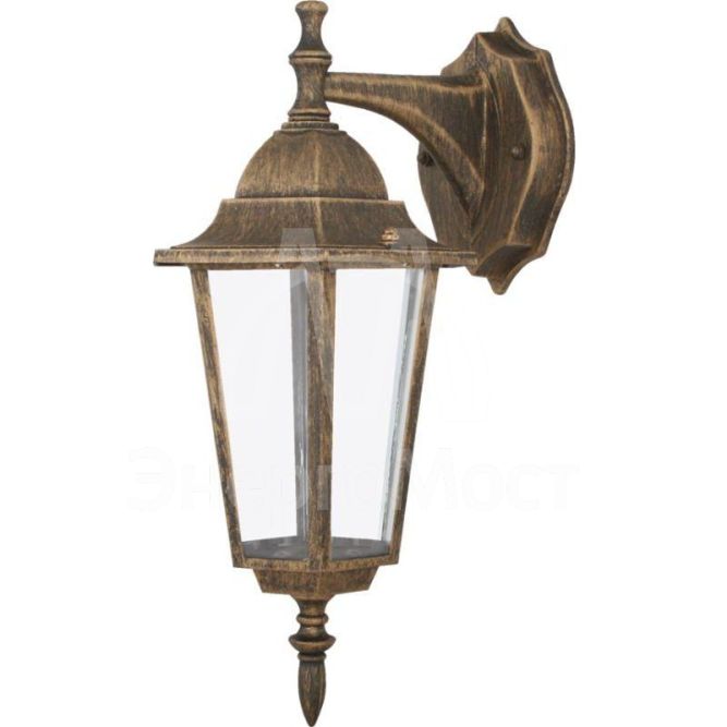 Светильник 4302 (НБУ 100Вт) 100Вт E27 IP43 улично-садовый бронза Camelion 5658