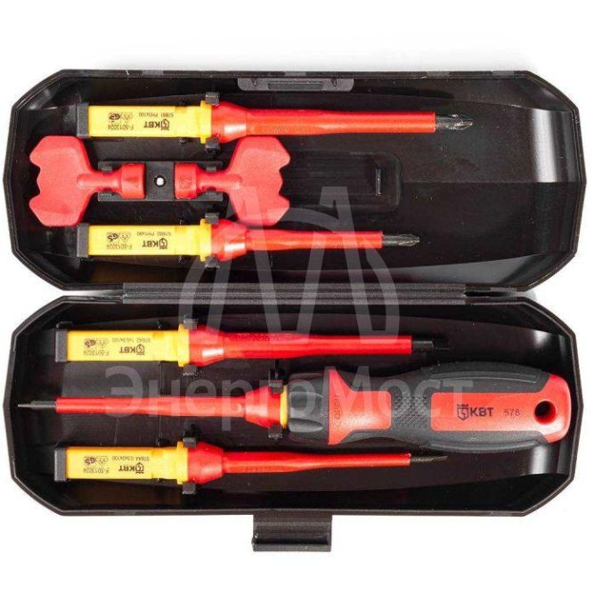 Набор диэлектр. отверток &amp;quot;Профи&amp;quot; НИО-4405 КВТ 83785