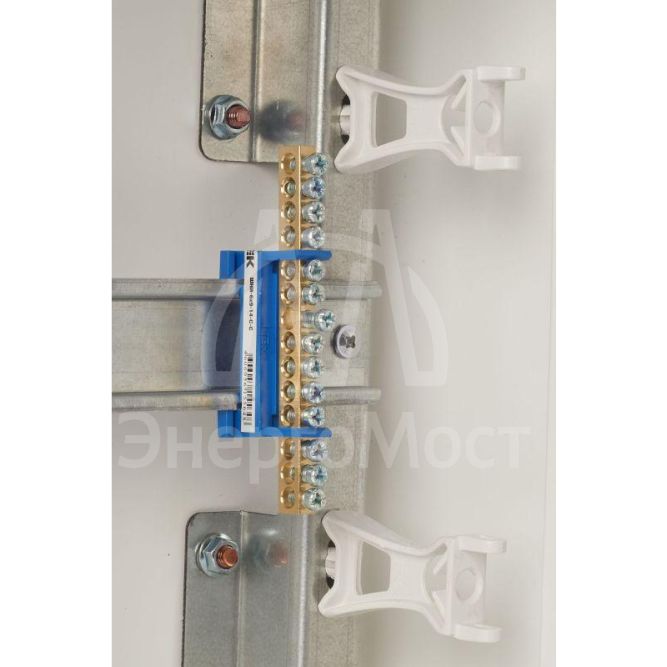 Шина нулевая на DIN-изол. &amp;quot;Стойка&amp;quot; ШНИ 6х9-14-С-С IEK YNN10-69-14P-K07