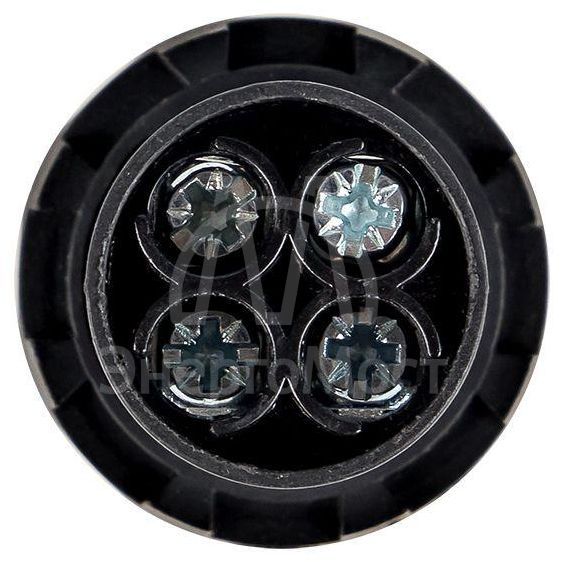 Кнопка SW2C-11 с фиксацией черн. NO+NC PROxima EKF sw2c-11f