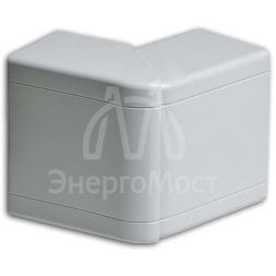 Угол внешний 100х60/40 разводной бел. Ruvinil УВШ-100х60