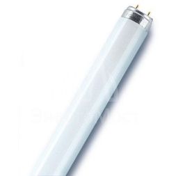 Лампа люминесцентная L 18W/840 LUMILUX 18Вт T8 4000К G13 смол. OSRAM 4058075693074